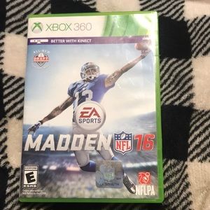 Xbox 360 game (madden NFL 16)